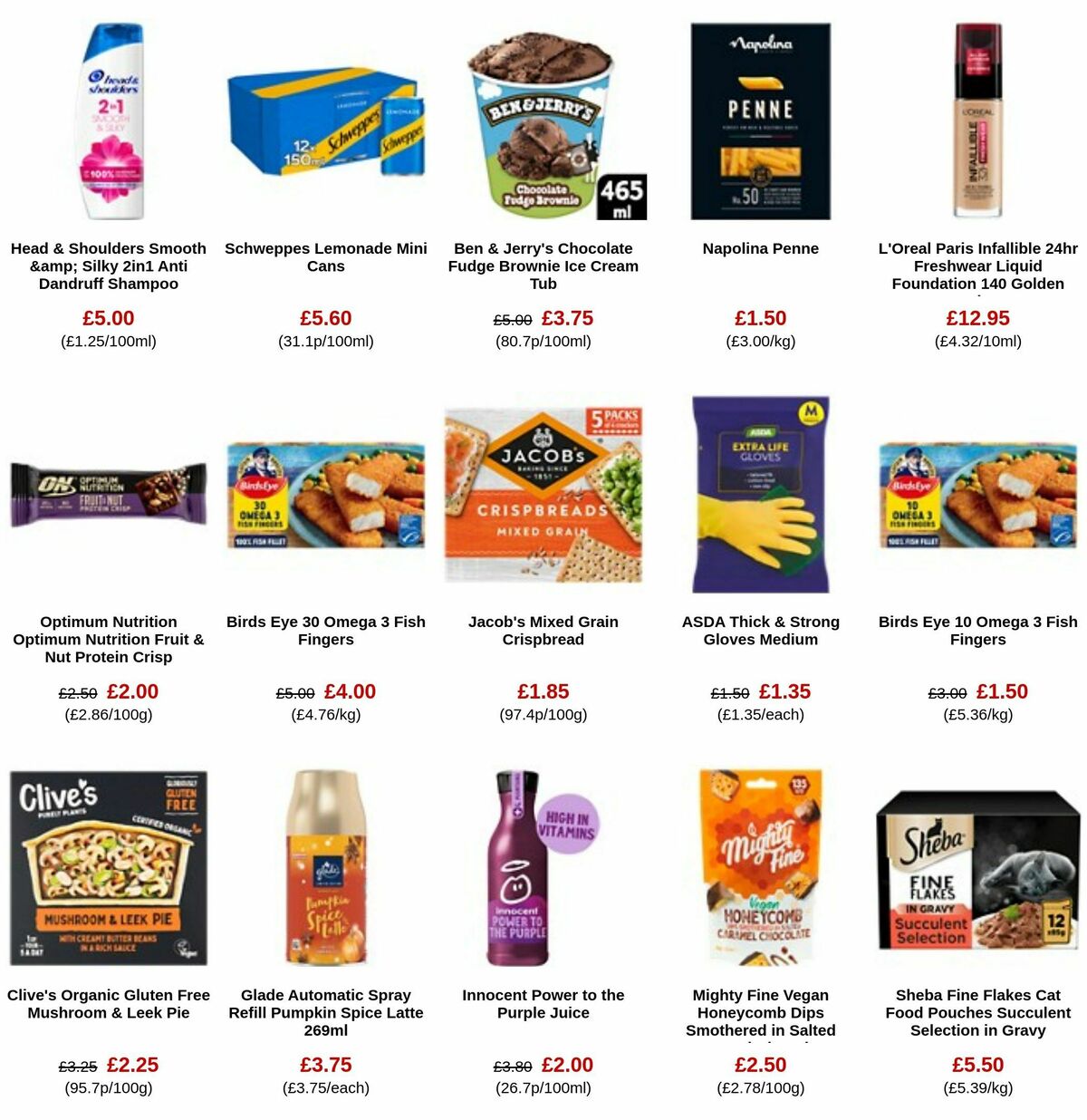 ASDA Offers from 6 October