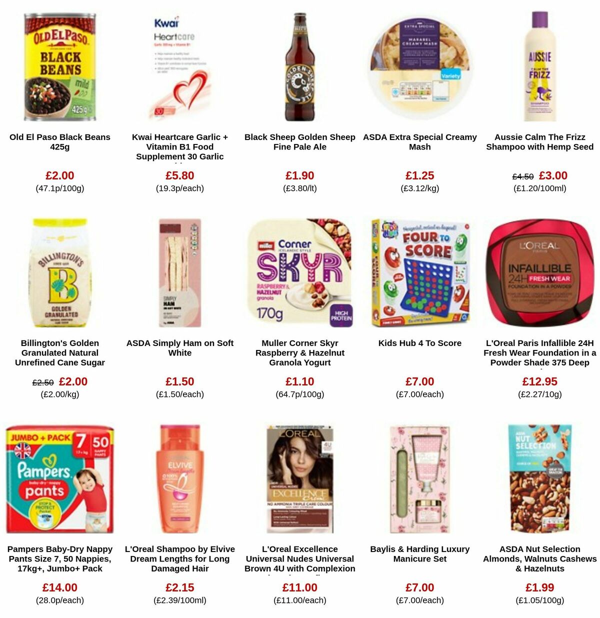 ASDA Offers from 13 October