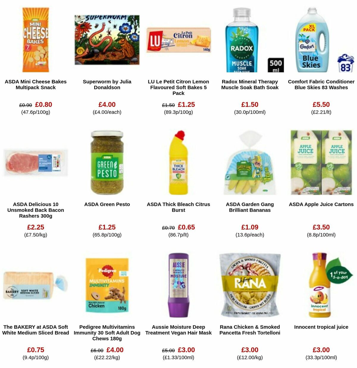 ASDA Offers from 13 October