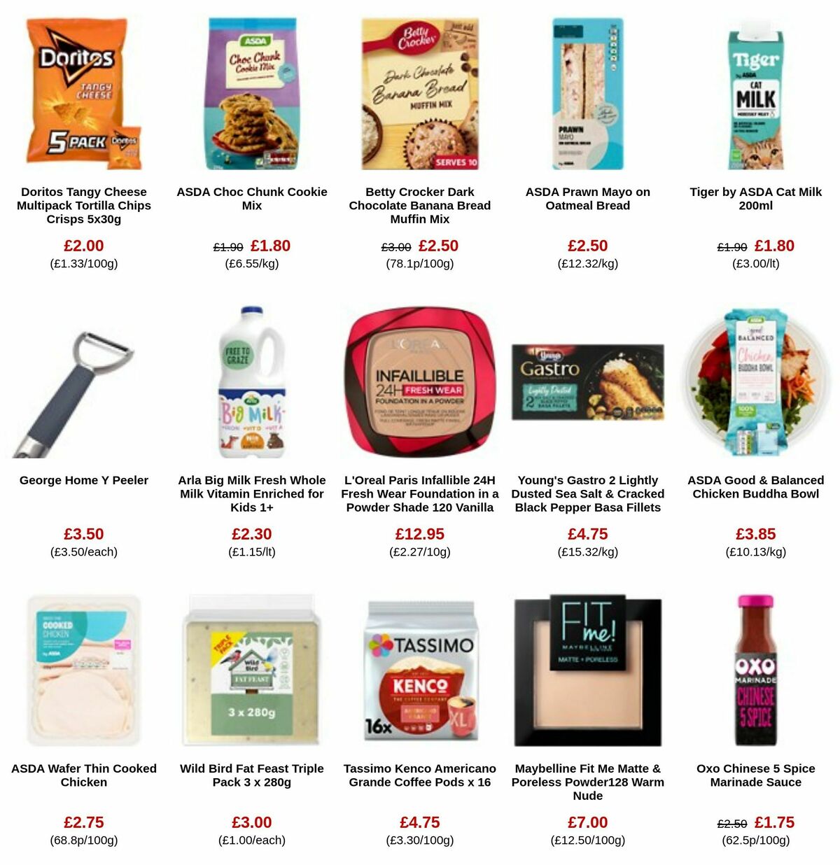 ASDA Offers from 13 October