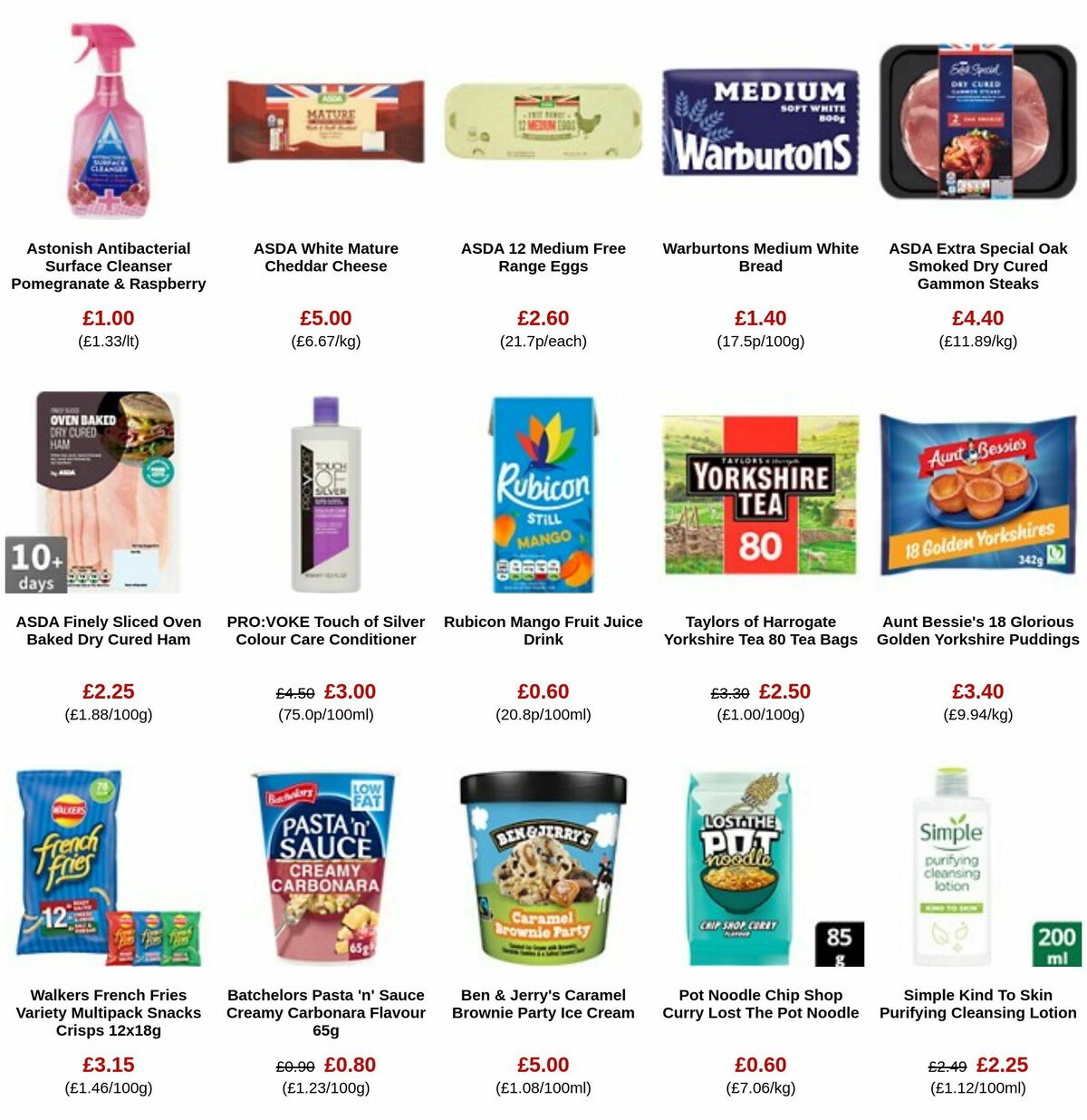 ASDA Offers from 13 October