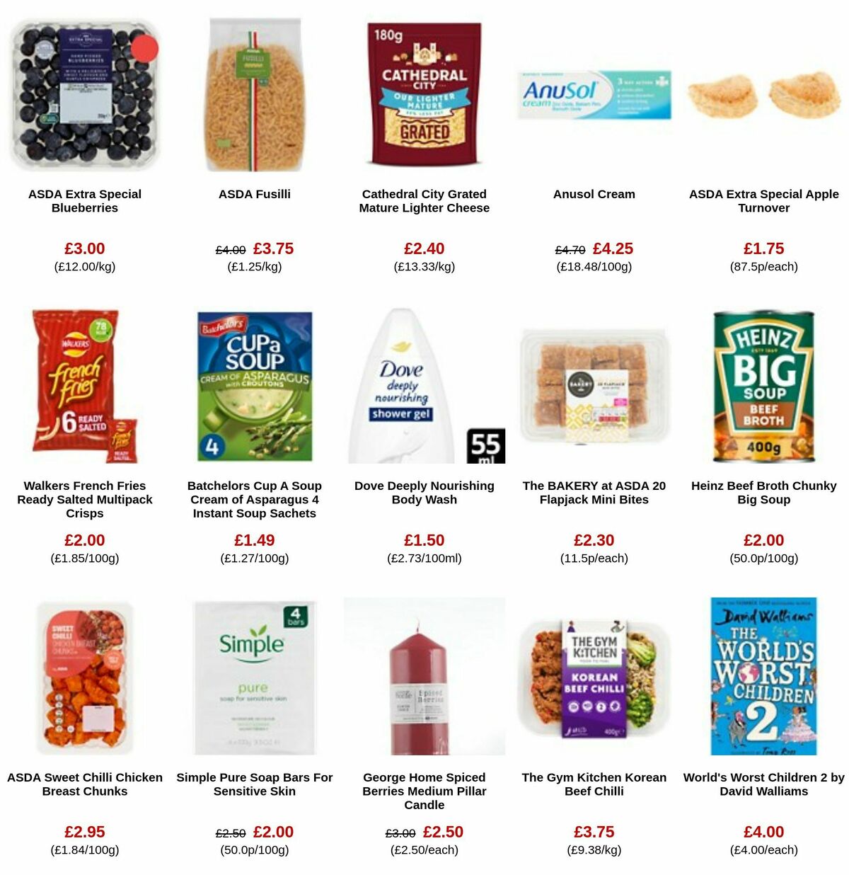 ASDA Offers from 20 October