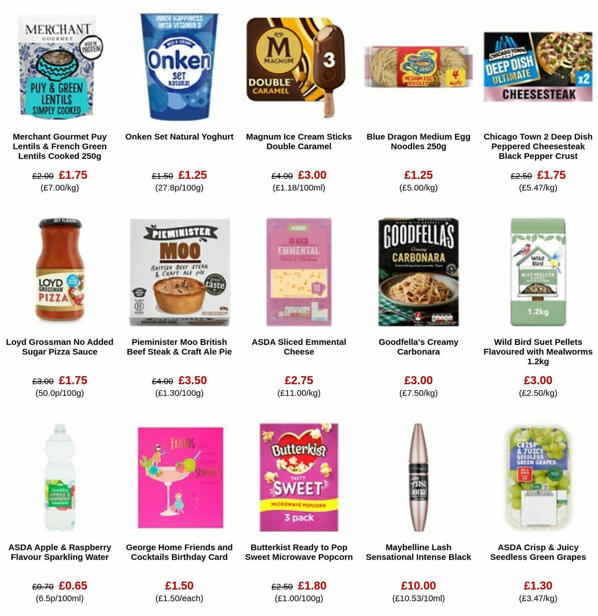 ASDA Offers from 20 October