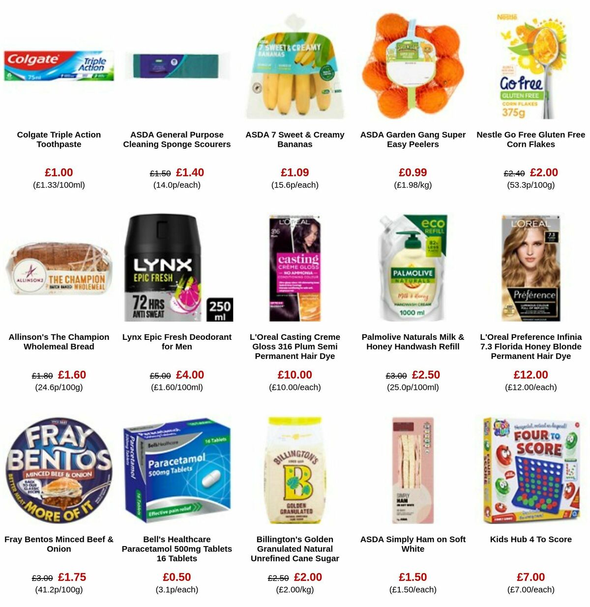 ASDA Offers from 20 October