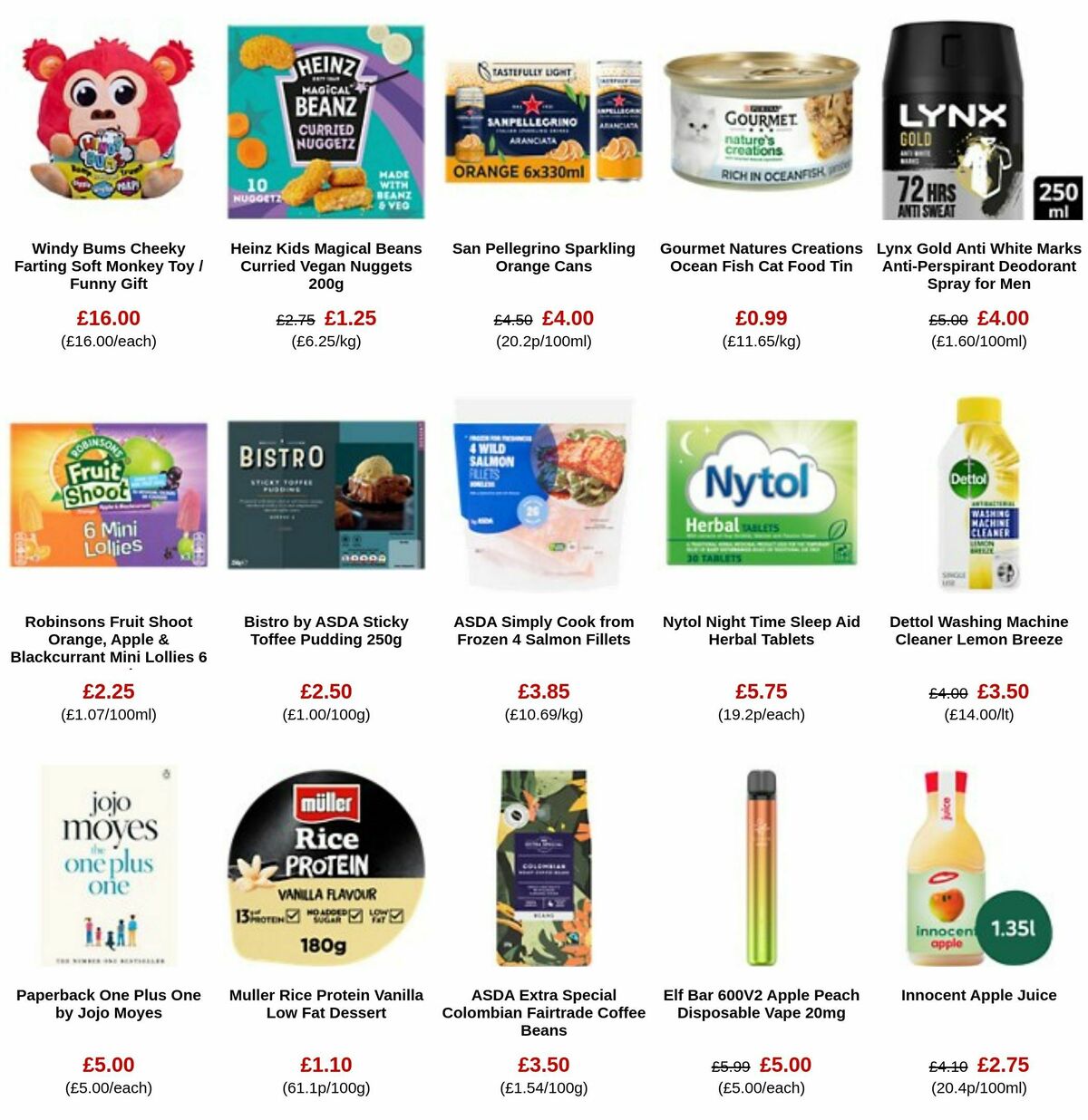 ASDA Offers from 20 October