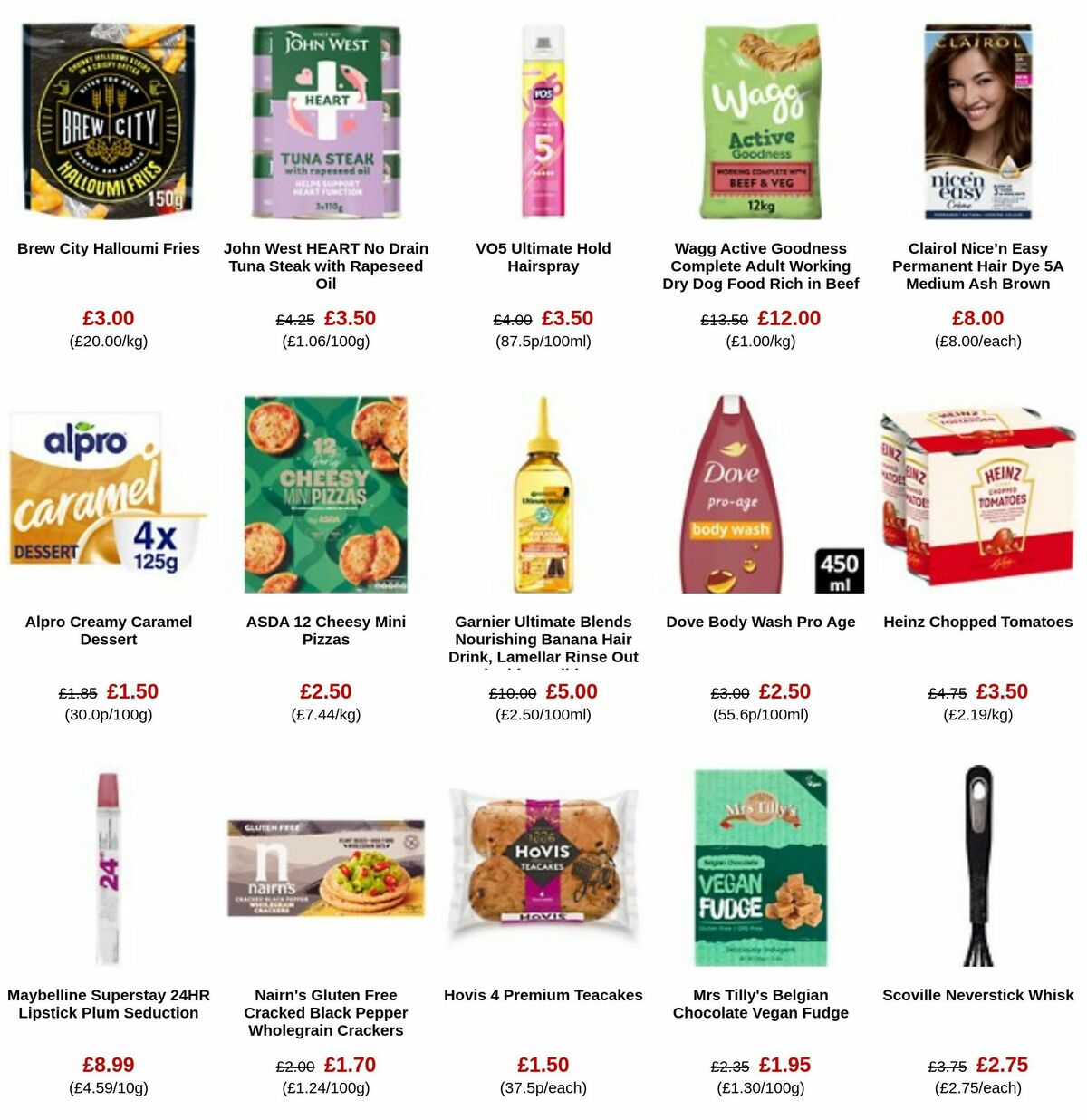 ASDA Offers from 20 October