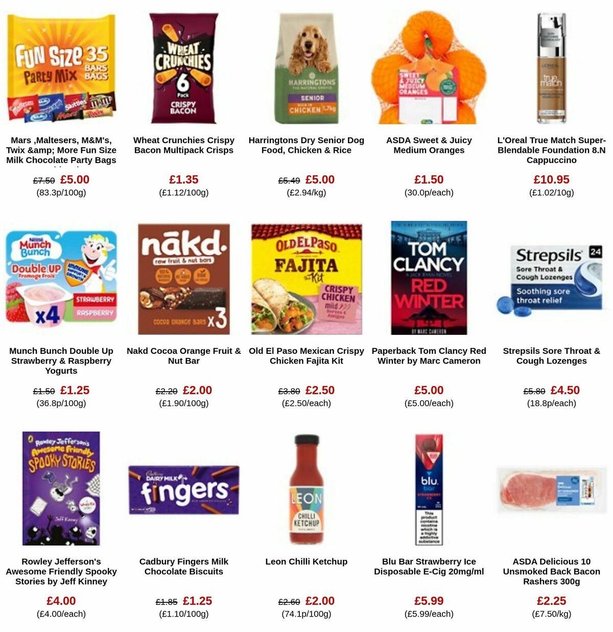 ASDA Offers from 20 October