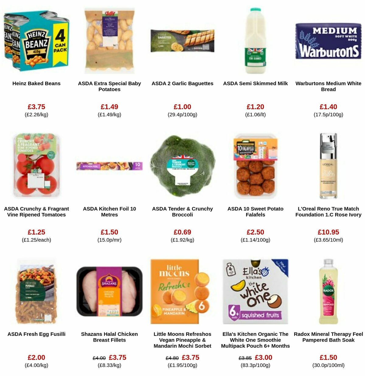 ASDA Offers from 20 October