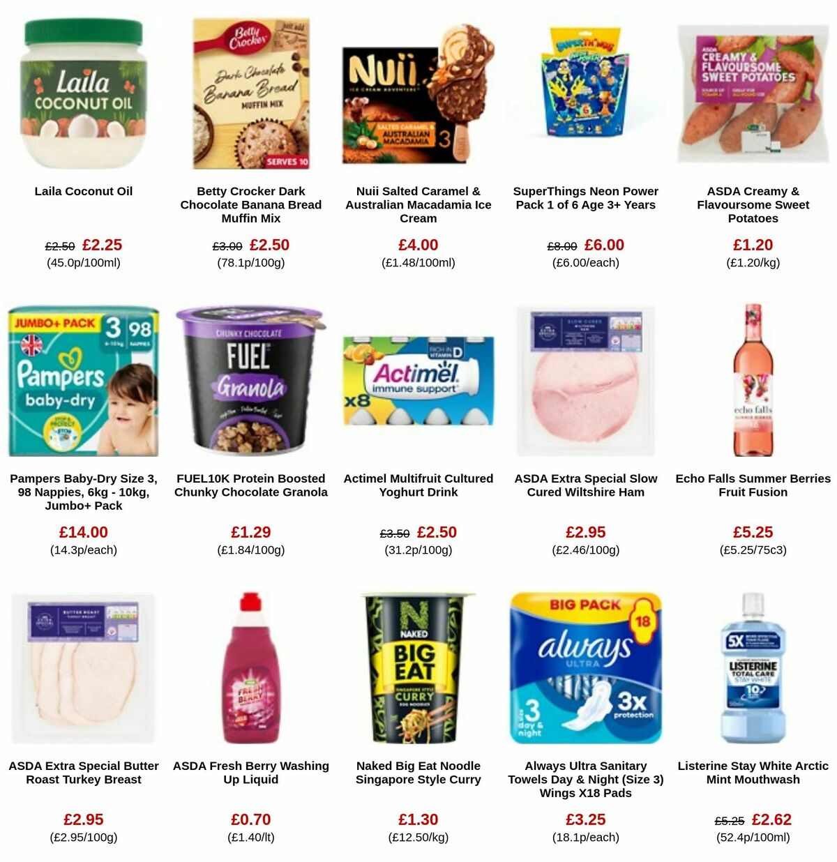 ASDA Offers from 20 October