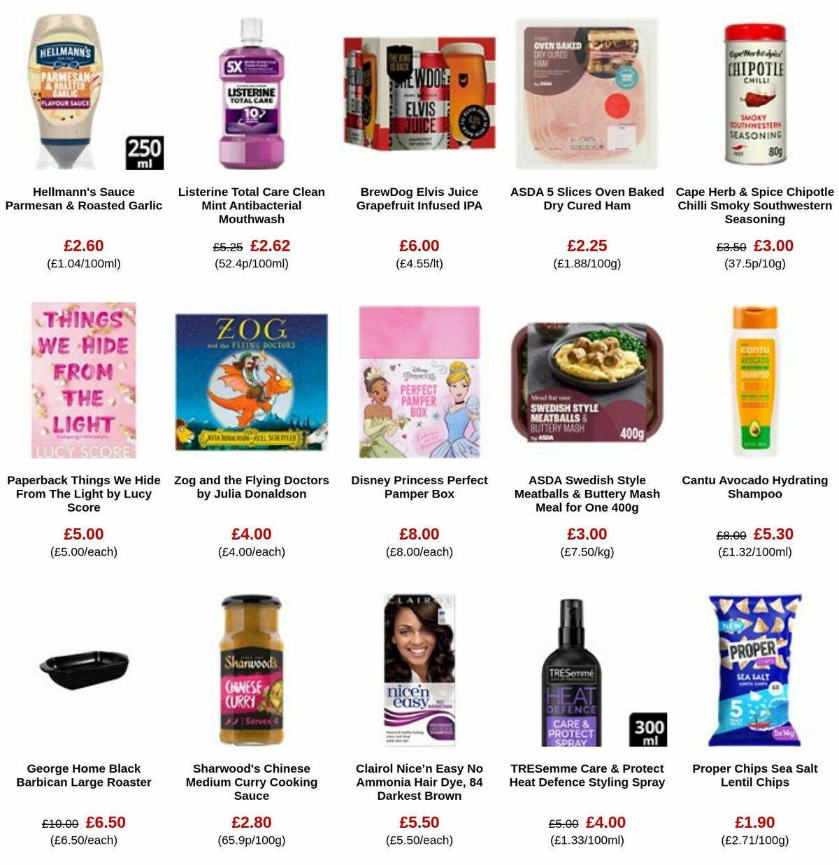 ASDA Offers from 20 October