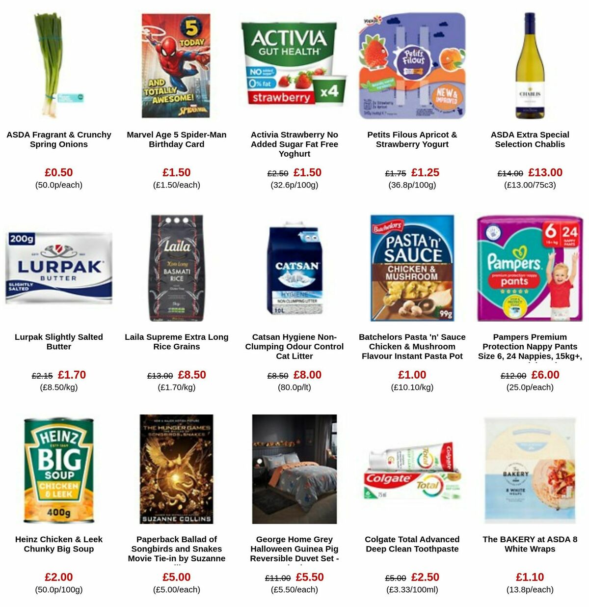 ASDA Offers from 27 October