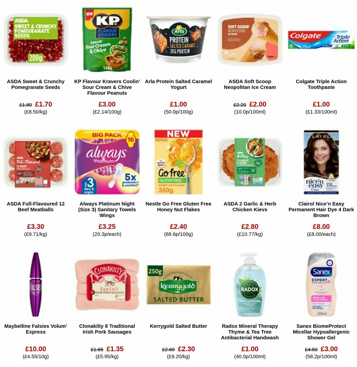 ASDA Offers from 27 October