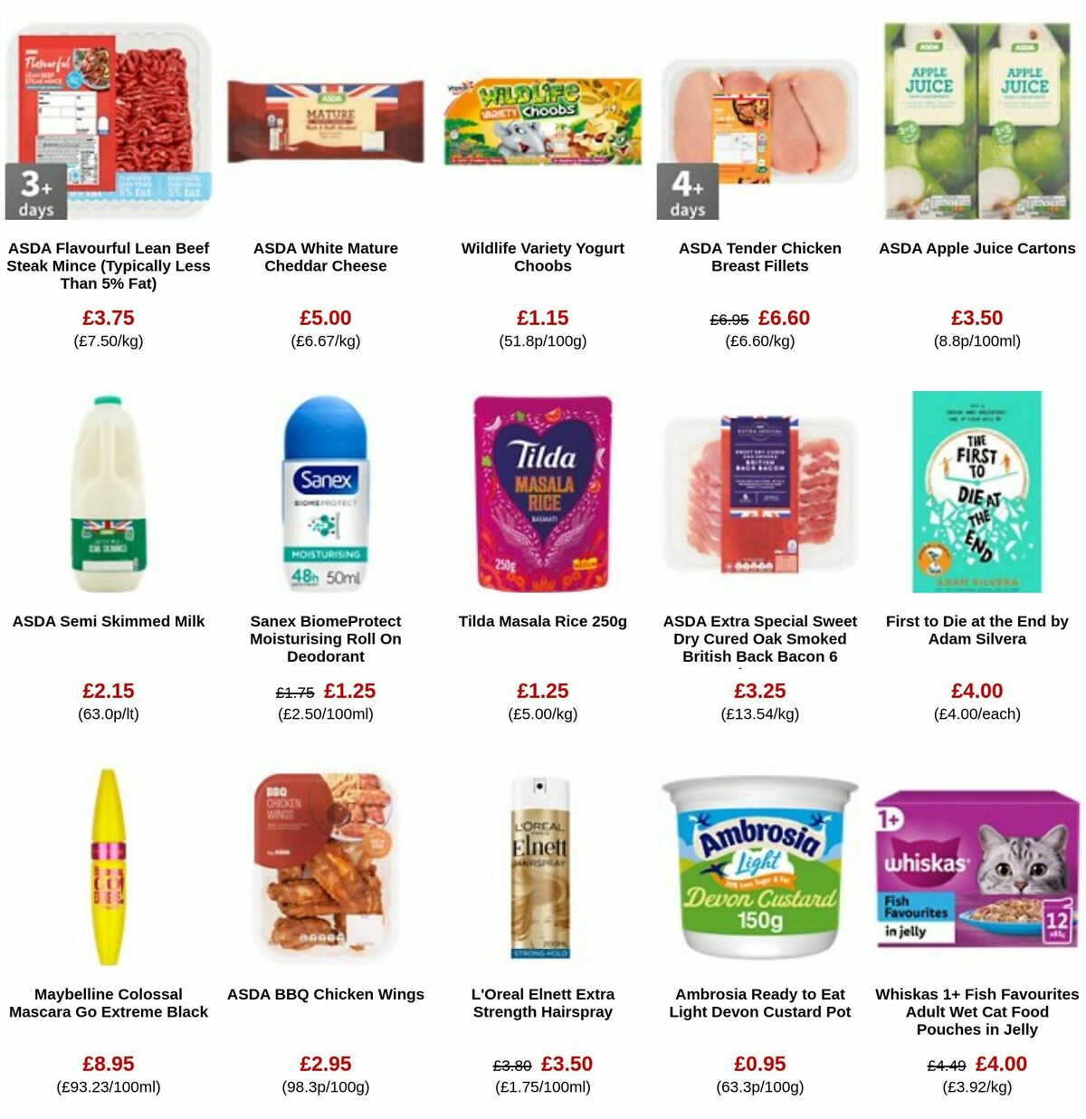 ASDA Offers from 27 October