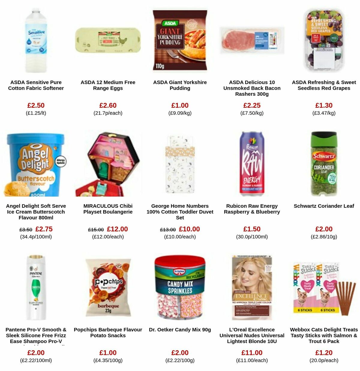 ASDA Offers from 27 October