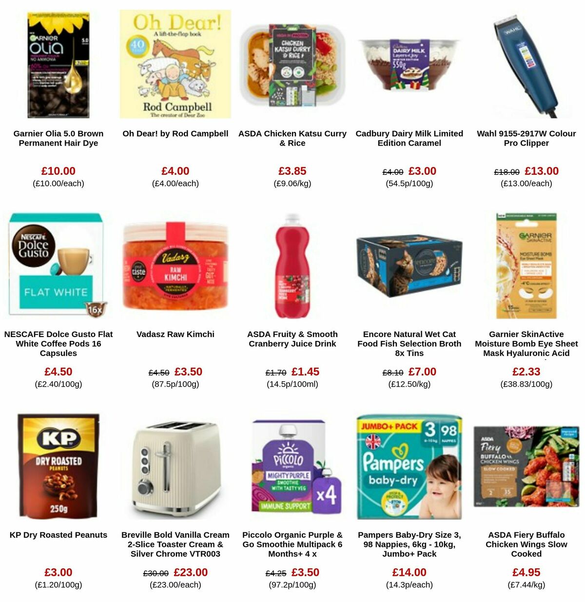 ASDA Offers from 27 October