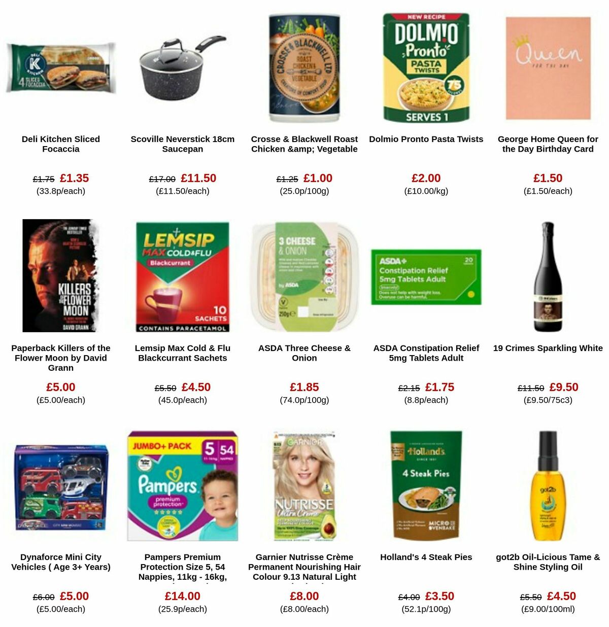 ASDA Offers from 27 October
