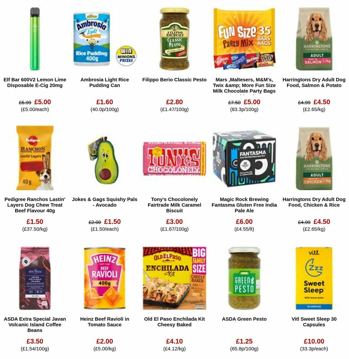 ASDA Offers from 27 October