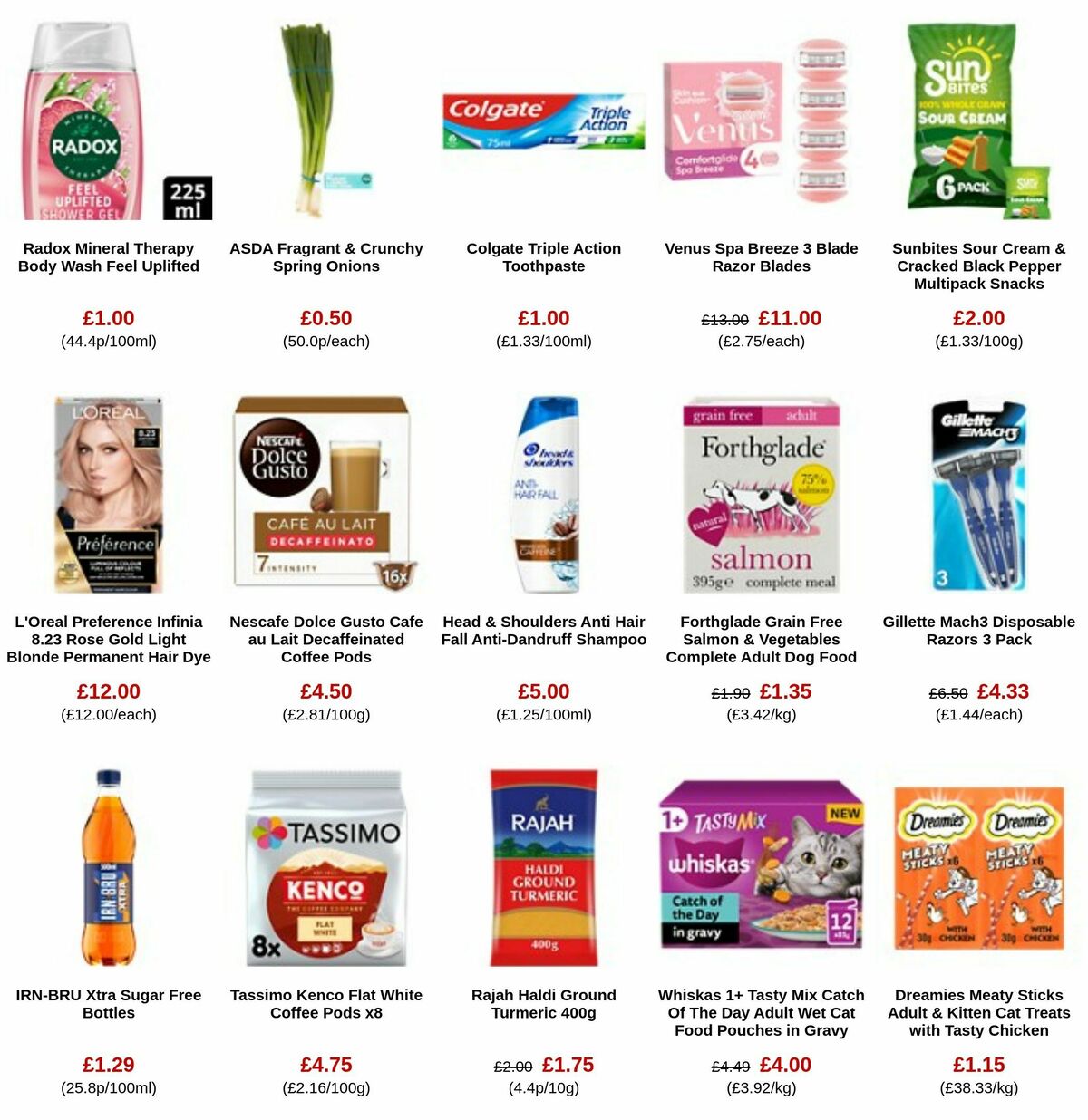 ASDA Offers from 3 November