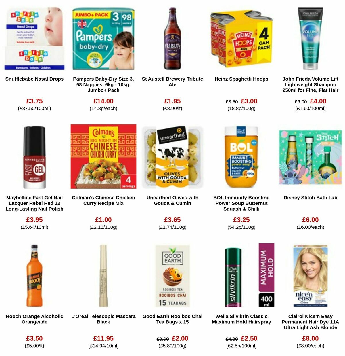 ASDA Offers from 3 November