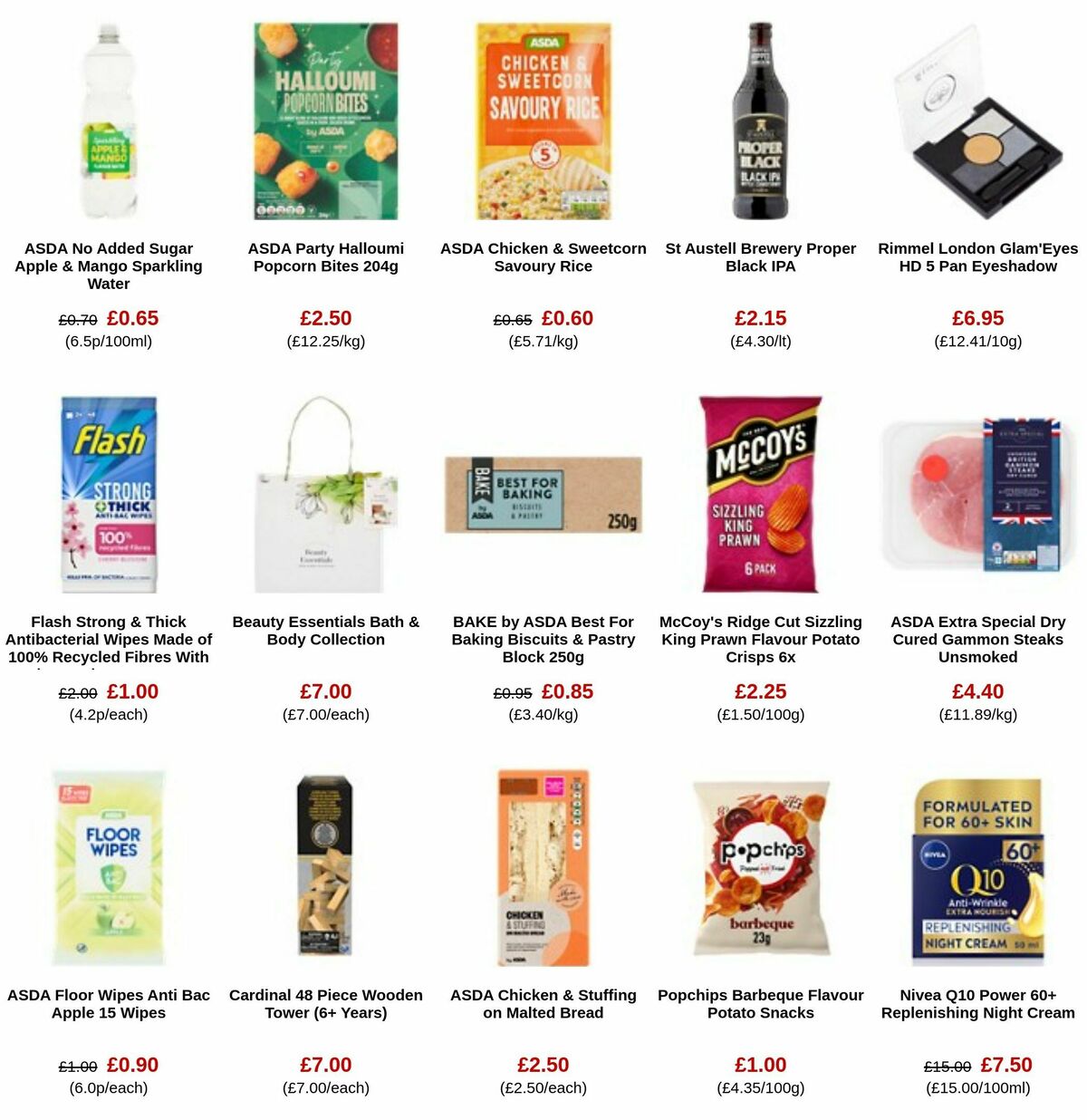 ASDA Offers from 3 November
