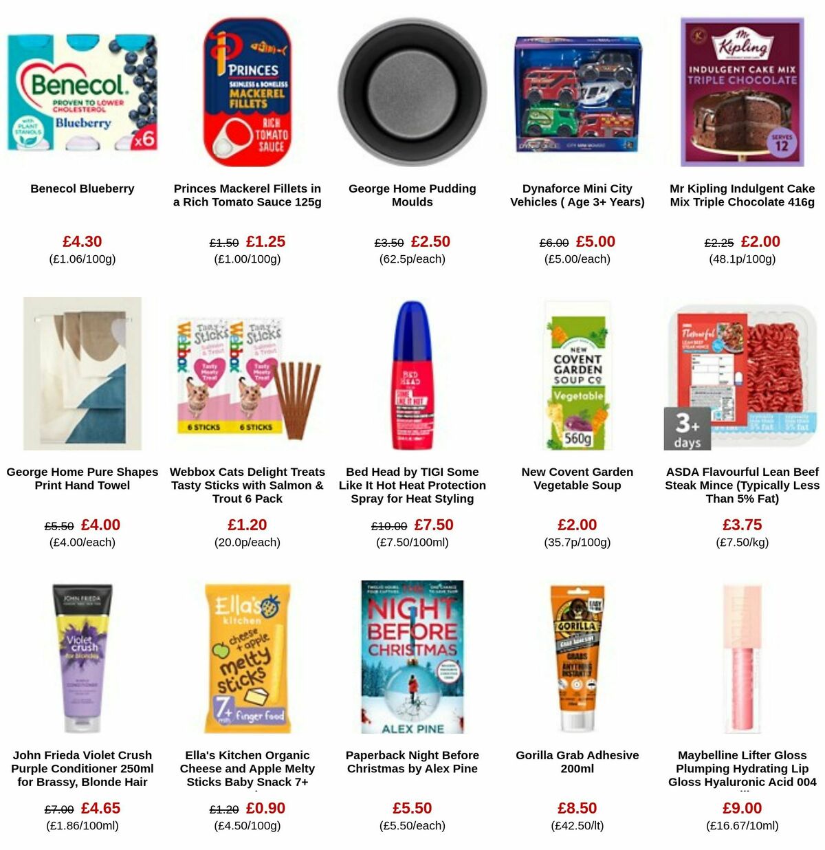 ASDA Offers from 3 November