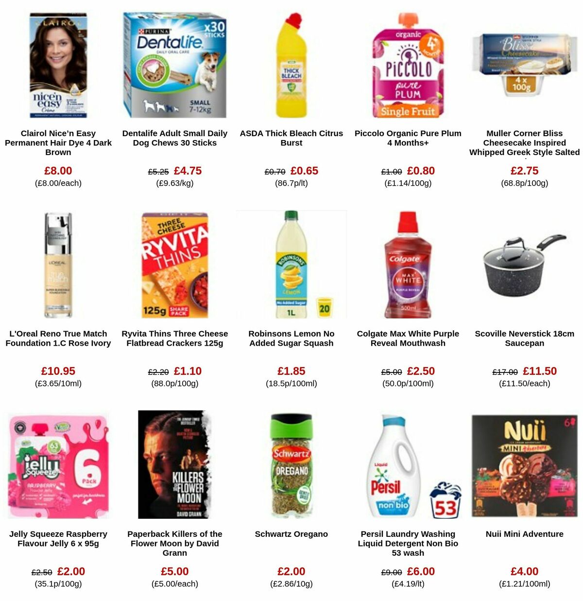 ASDA Offers from 3 November