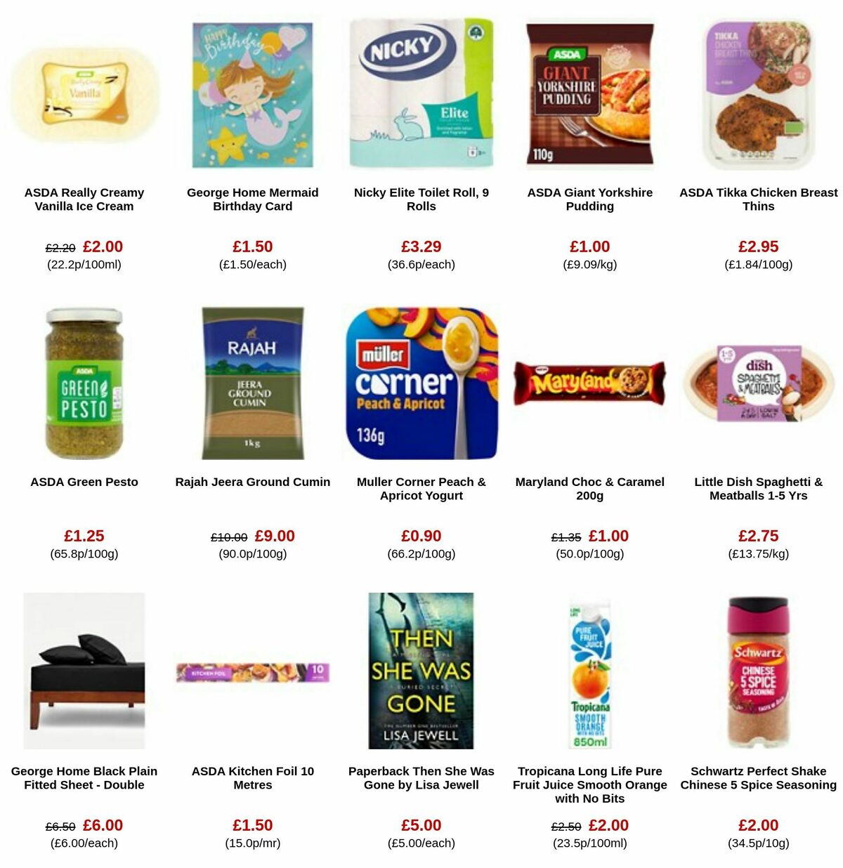 ASDA Offers from 3 November
