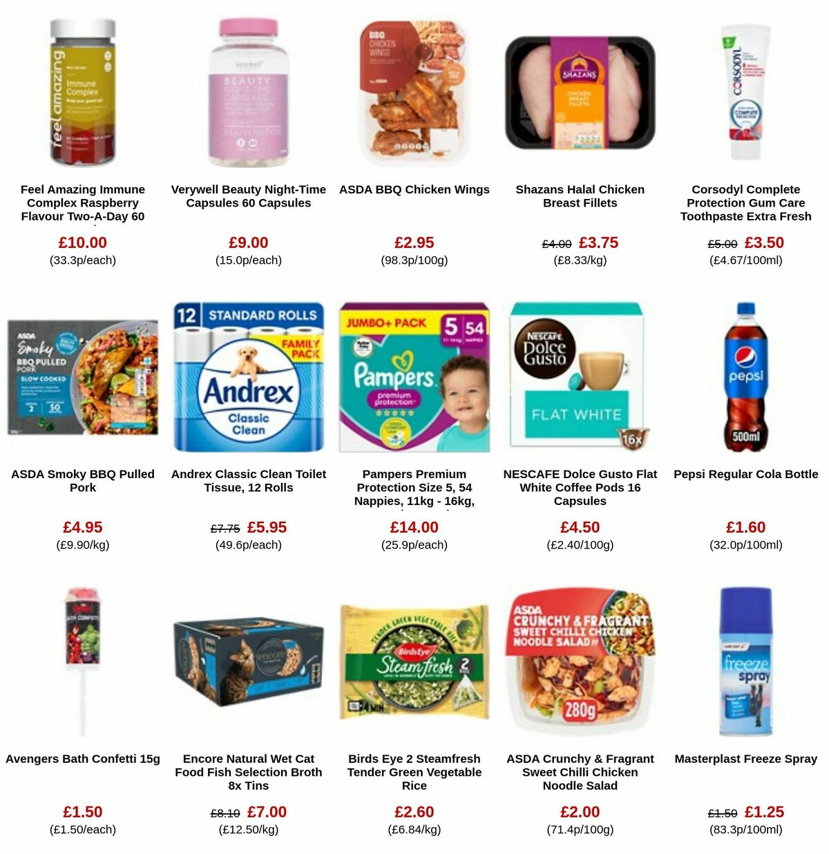ASDA Offers from 3 November