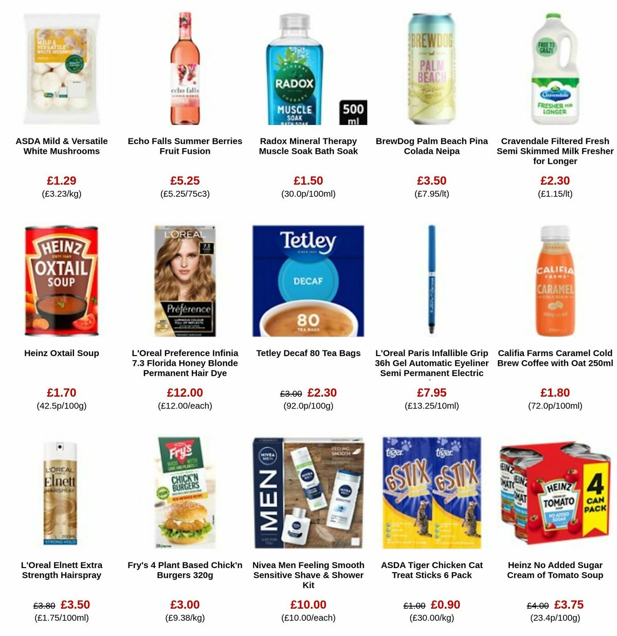 ASDA Offers from 3 November