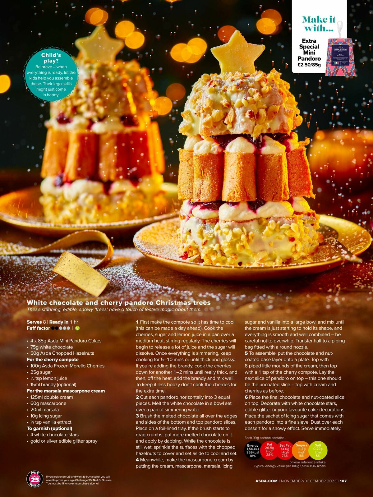 ASDA Magazine November/December Offers from 1 November