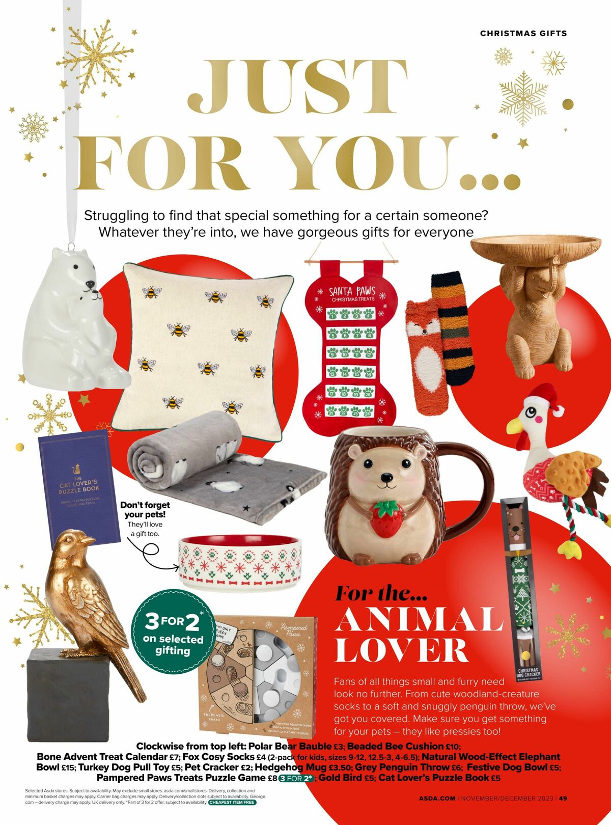 ASDA Magazine November/December Offers from 1 November