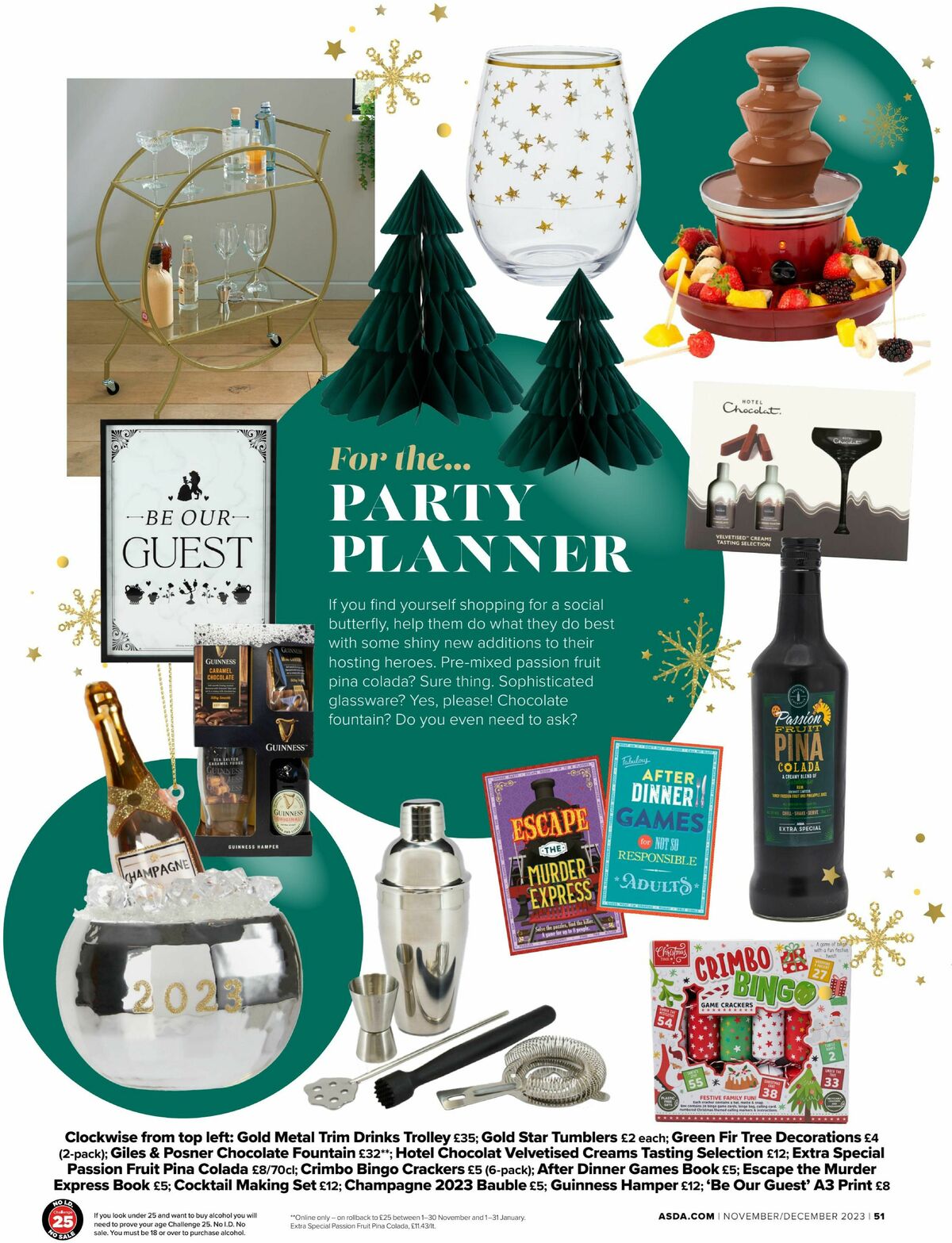 ASDA Magazine November/December Offers from 1 November