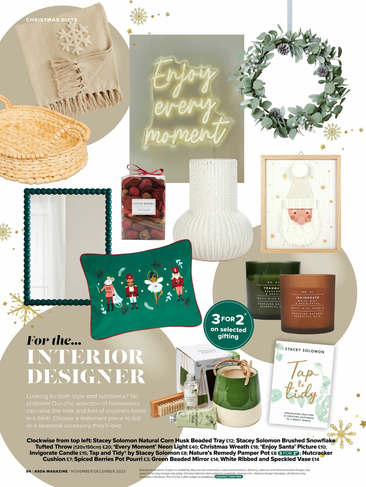 ASDA Magazine November/December Offers from 1 November