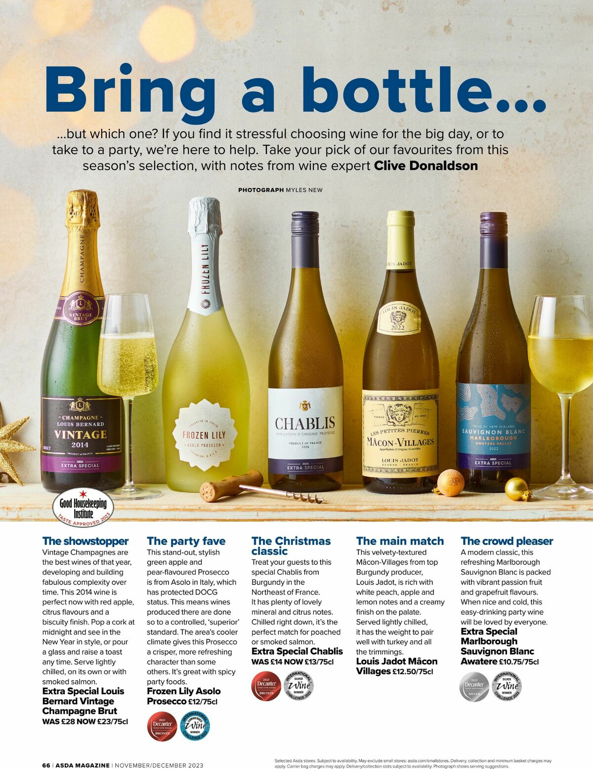 ASDA Magazine November/December Offers from 1 November