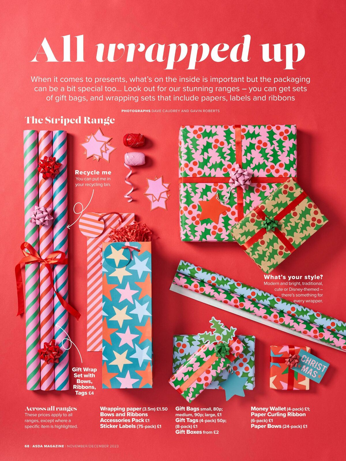 ASDA Magazine November/December Offers from 1 November