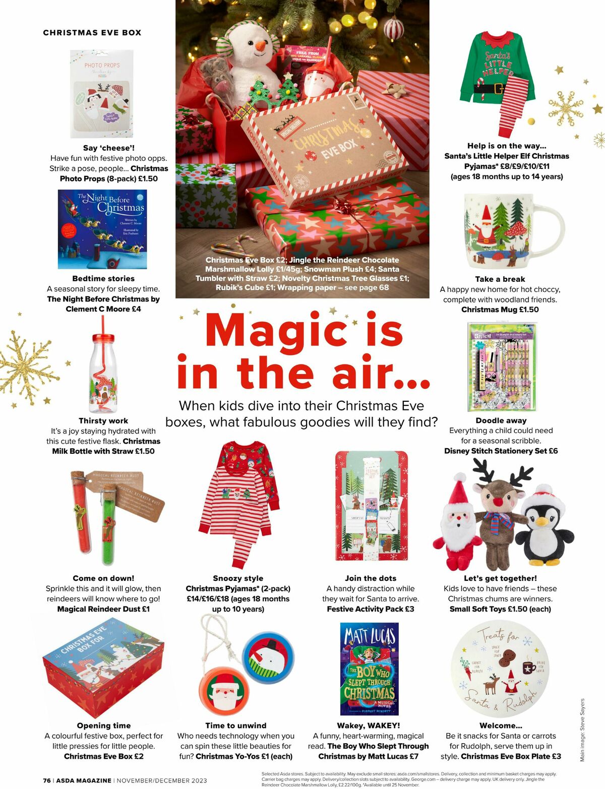 ASDA Magazine November/December Offers from 1 November