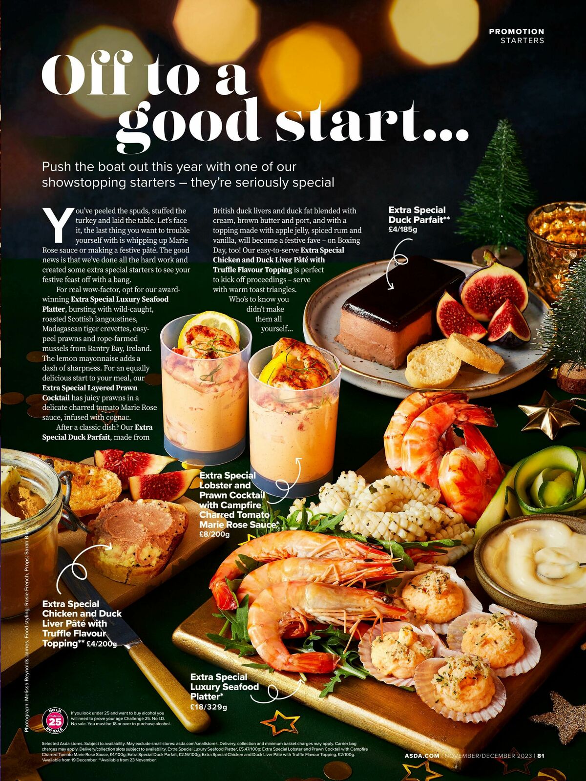 ASDA Magazine November/December Offers from 1 November