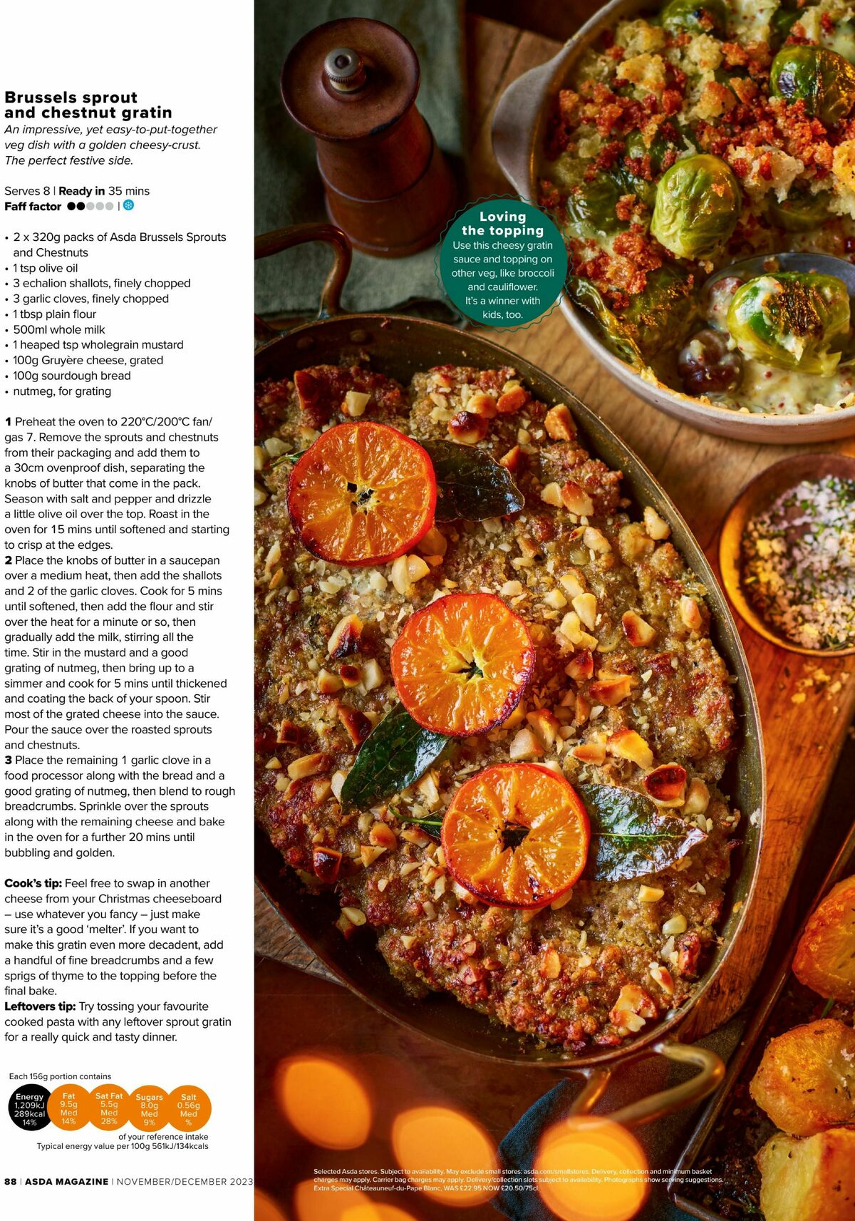 ASDA Magazine November/December Offers from 1 November