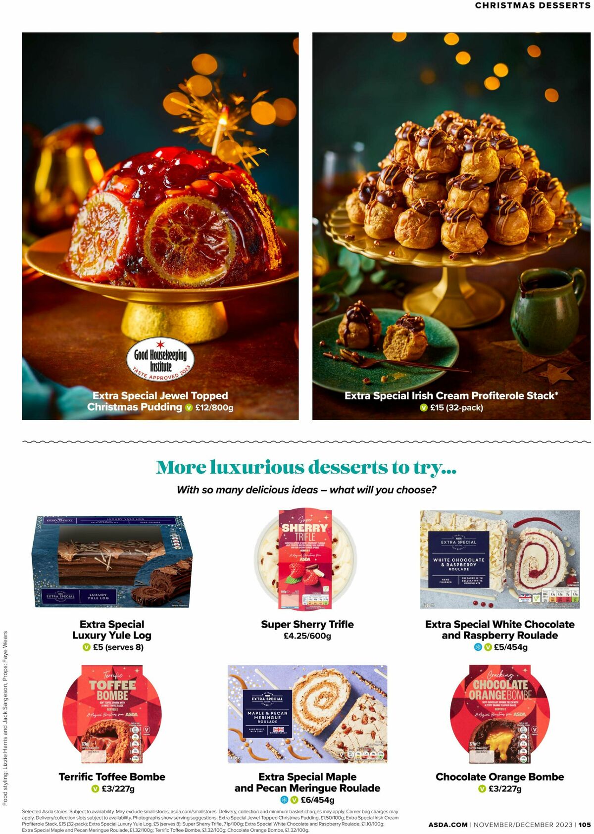 ASDA Magazine November/December Offers from 1 November