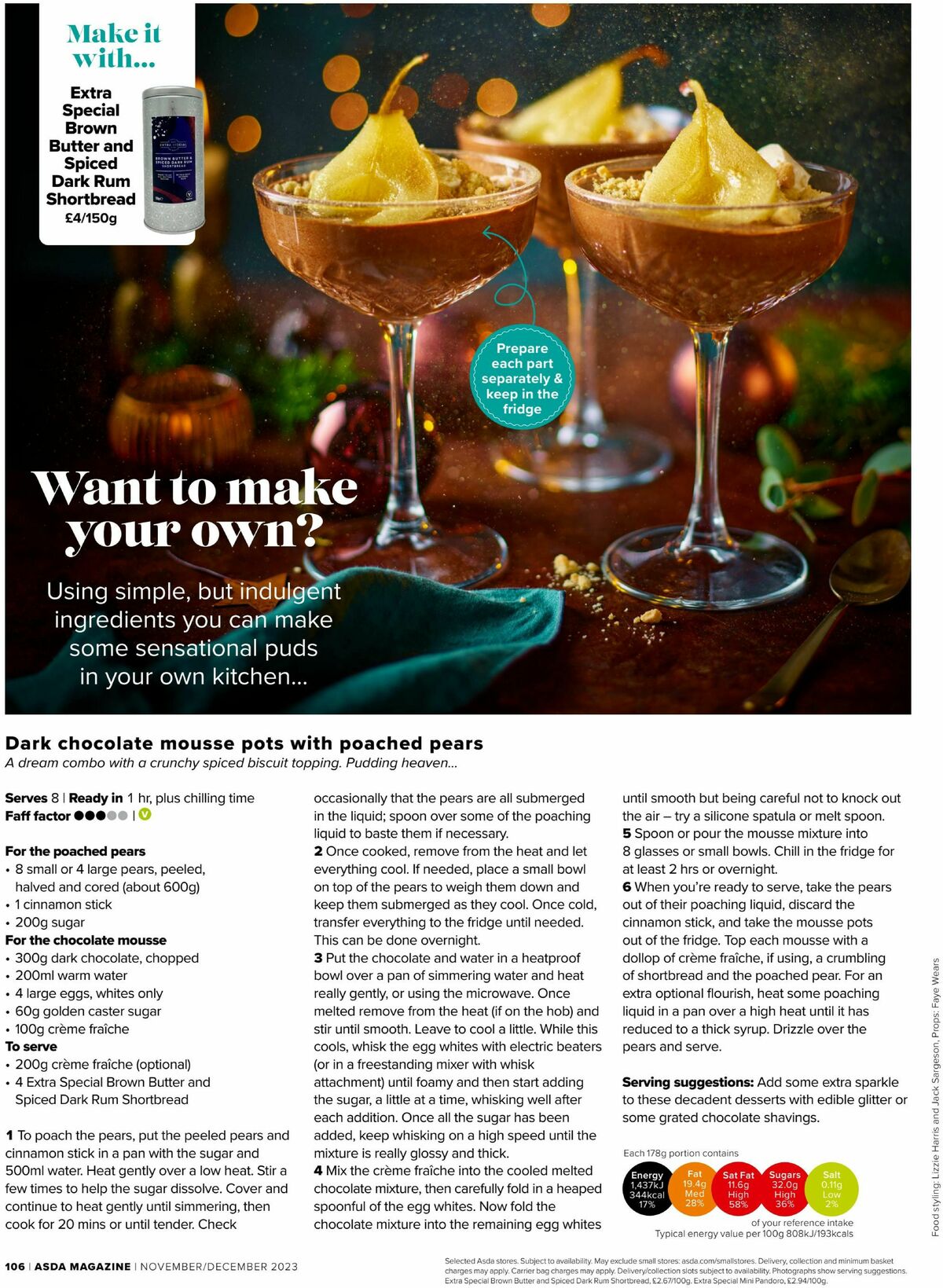 ASDA Magazine November/December Offers from 1 November