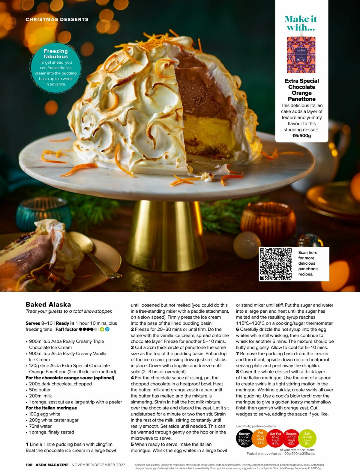 ASDA Magazine November/December Offers from 1 November