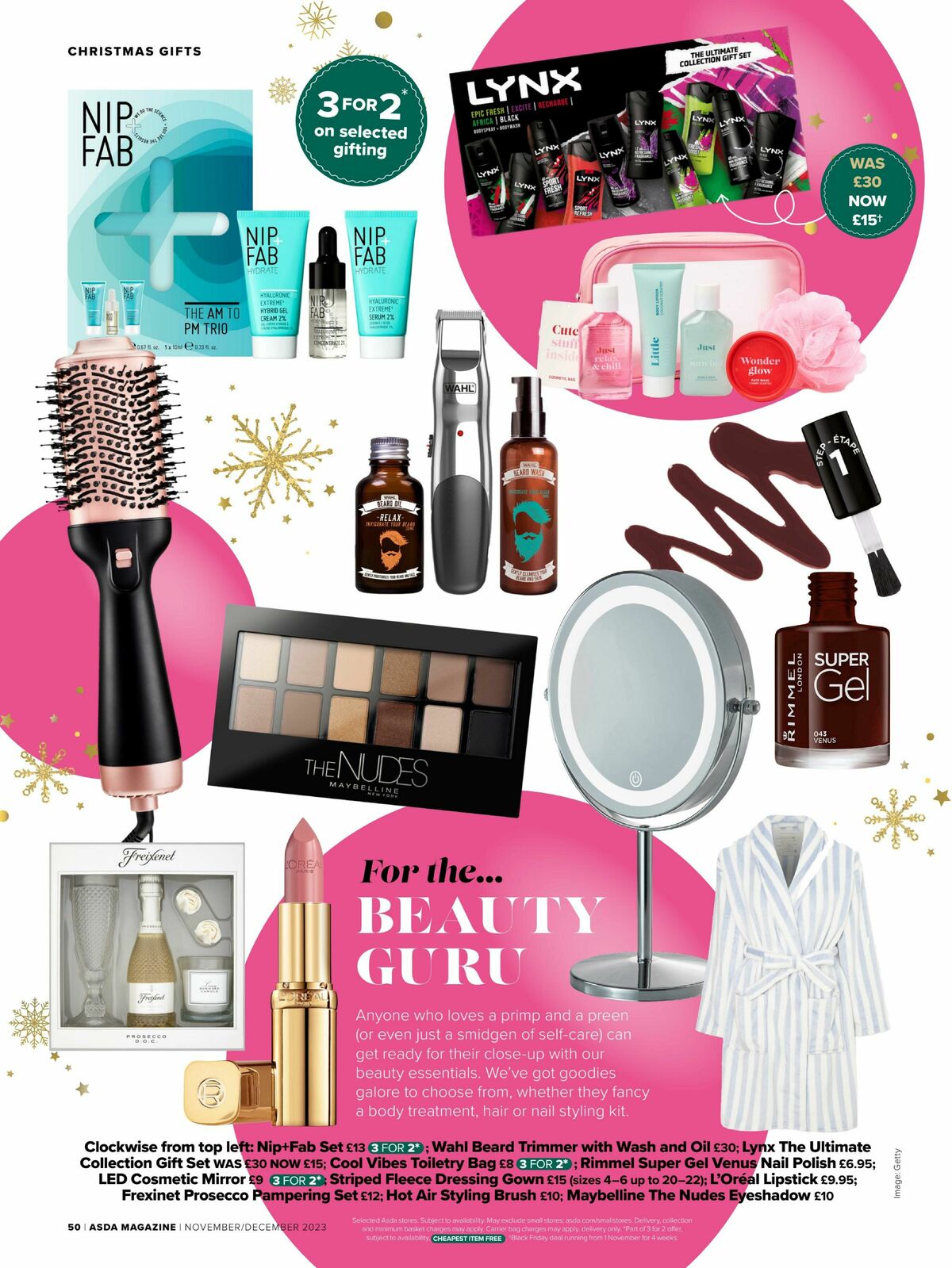 ASDA Magazine November/December Offers from 1 November