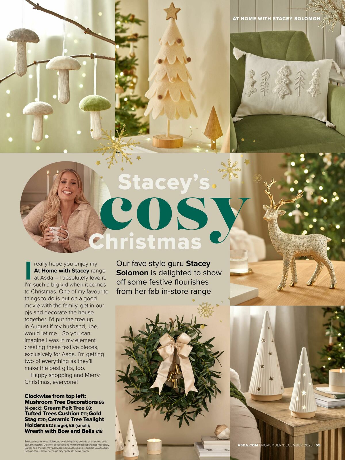 ASDA Magazine November/December Offers from 1 November