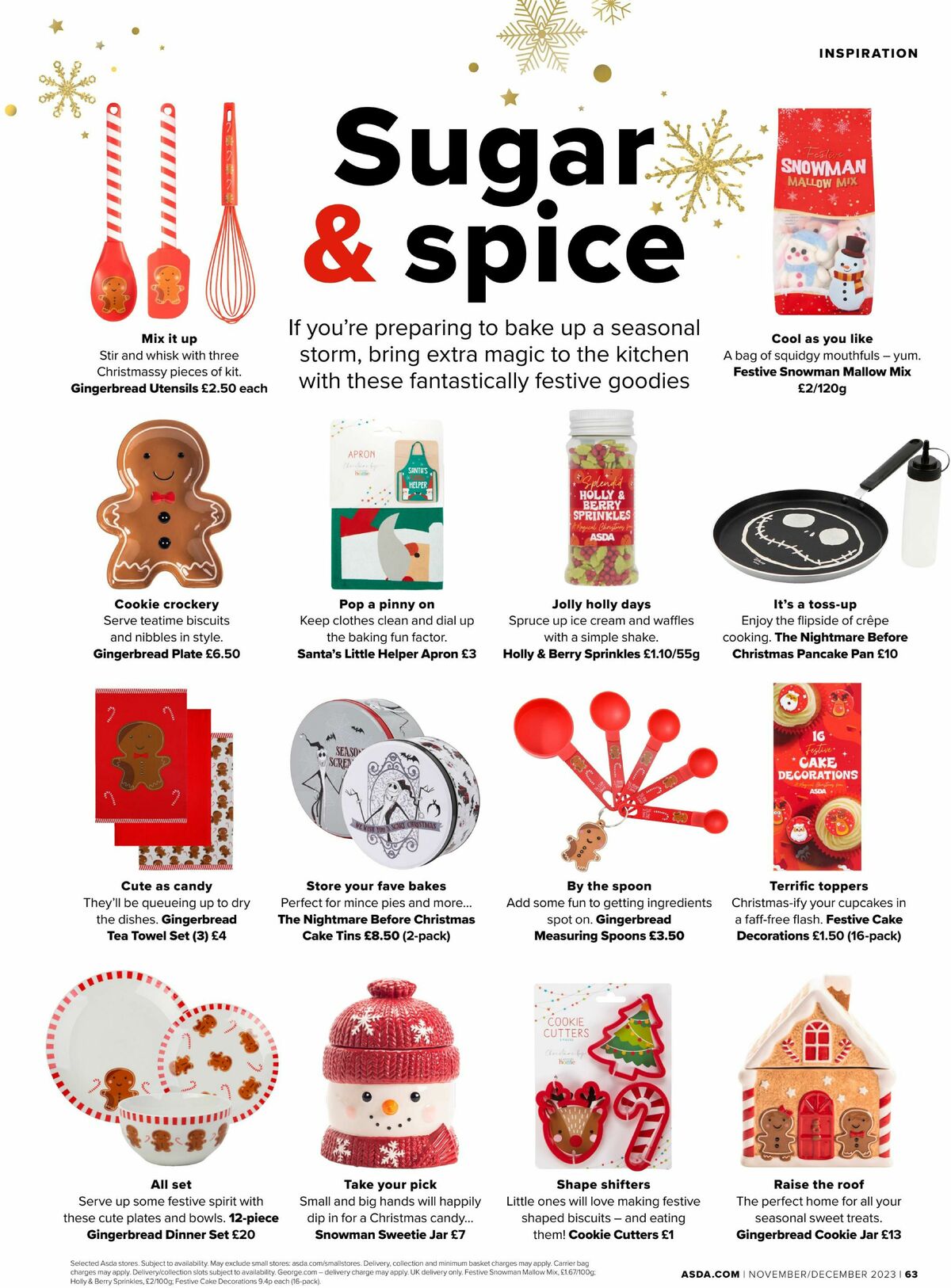 ASDA Magazine November/December Offers from 1 November