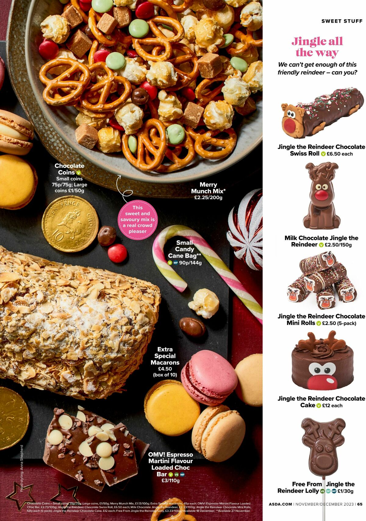 ASDA Magazine November/December Offers from 1 November