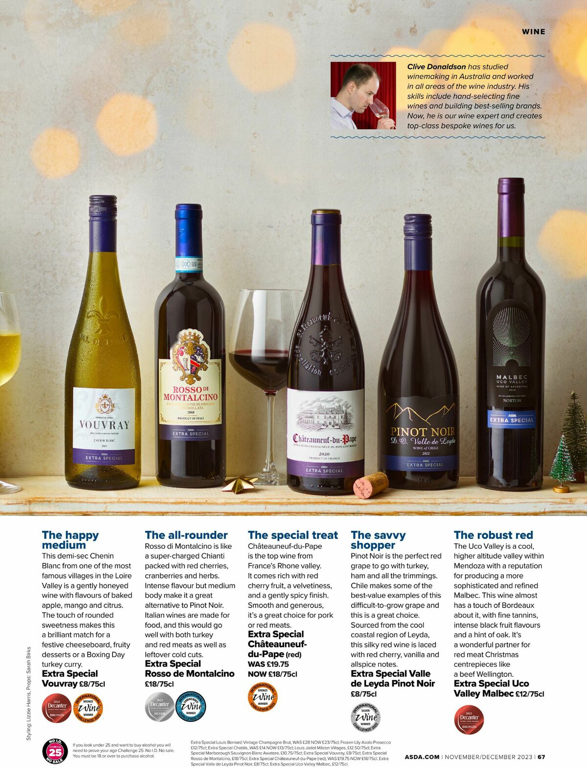 ASDA Magazine November/December Offers from 1 November