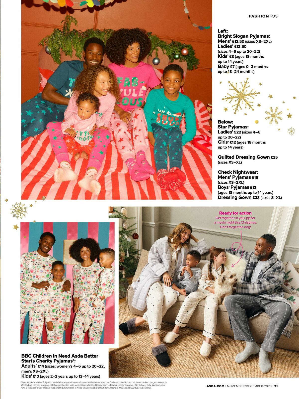 ASDA Magazine November/December Offers from 1 November