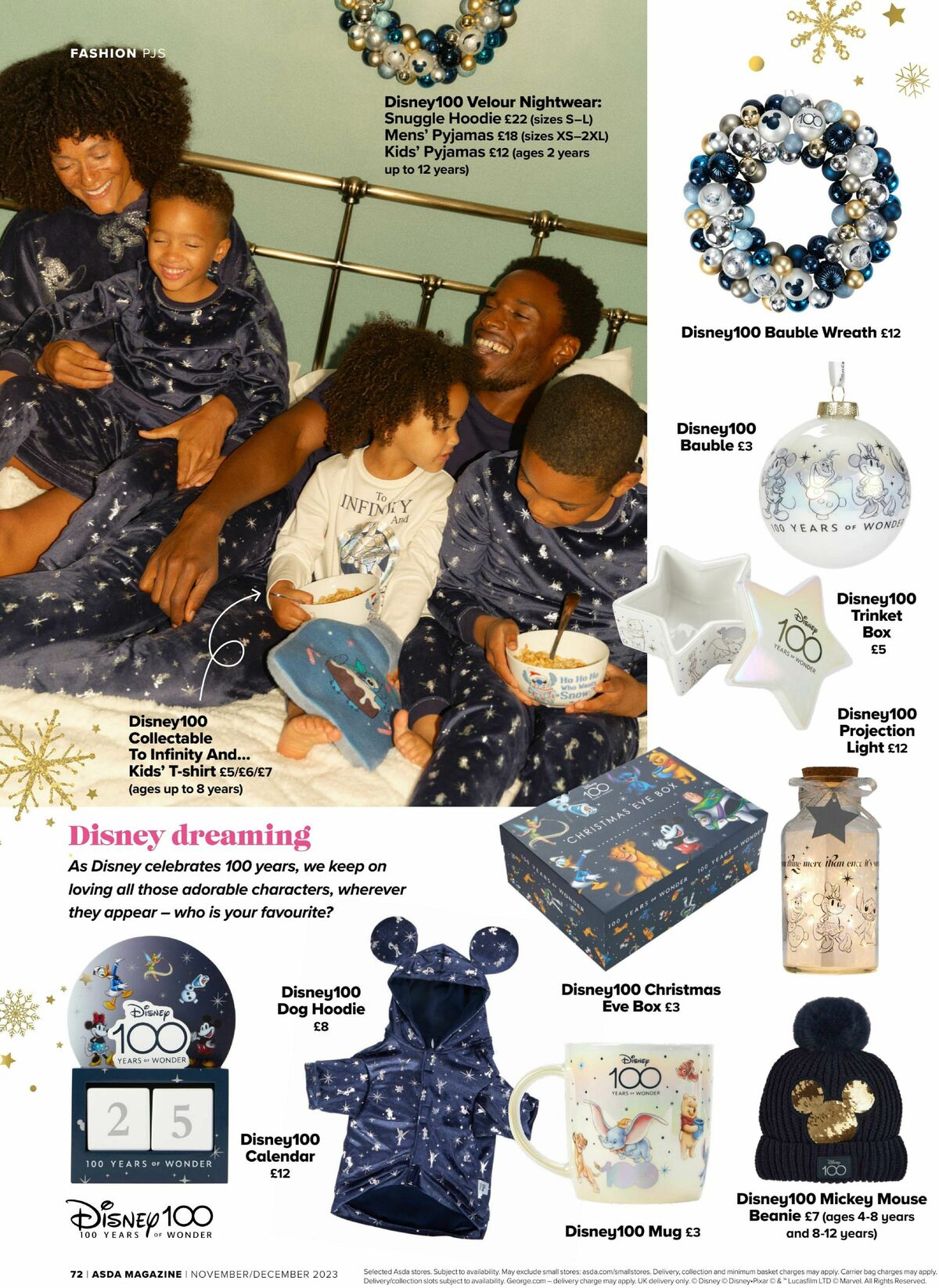 ASDA Magazine November/December Offers from 1 November