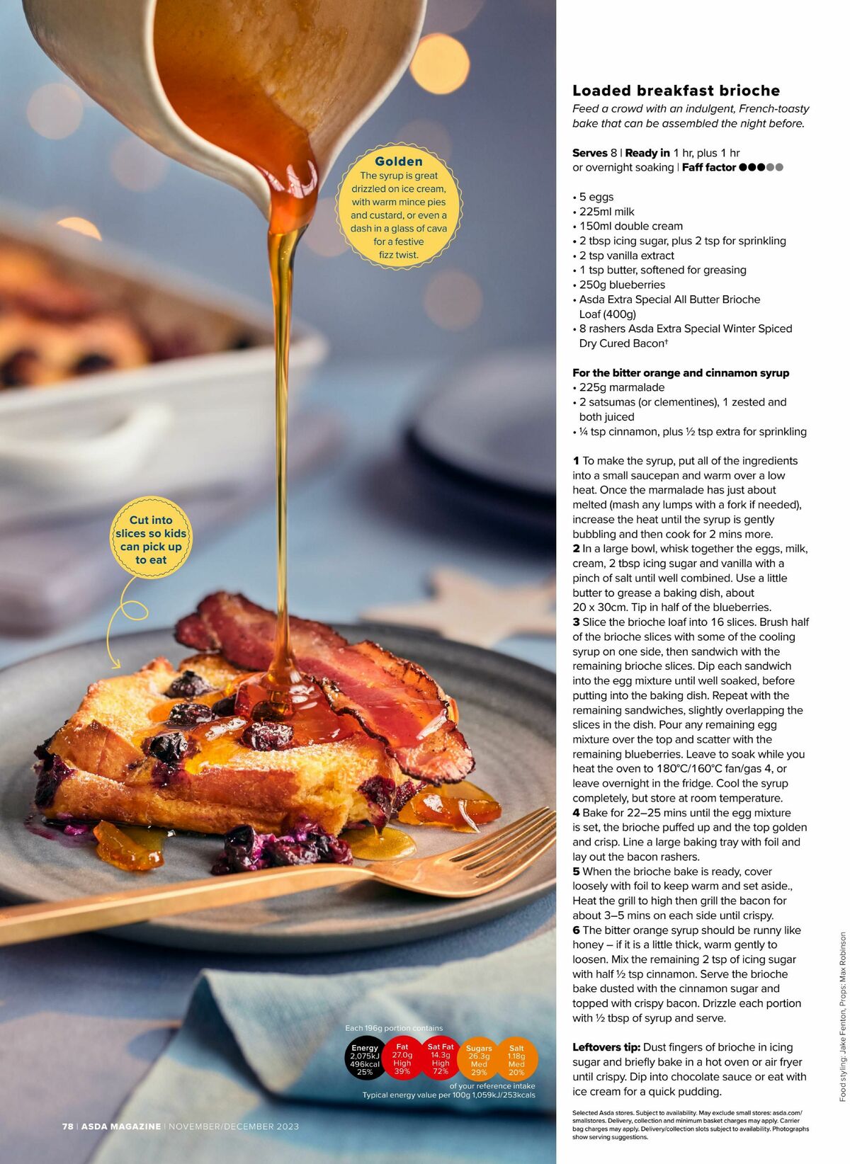 ASDA Magazine November/December Offers from 1 November