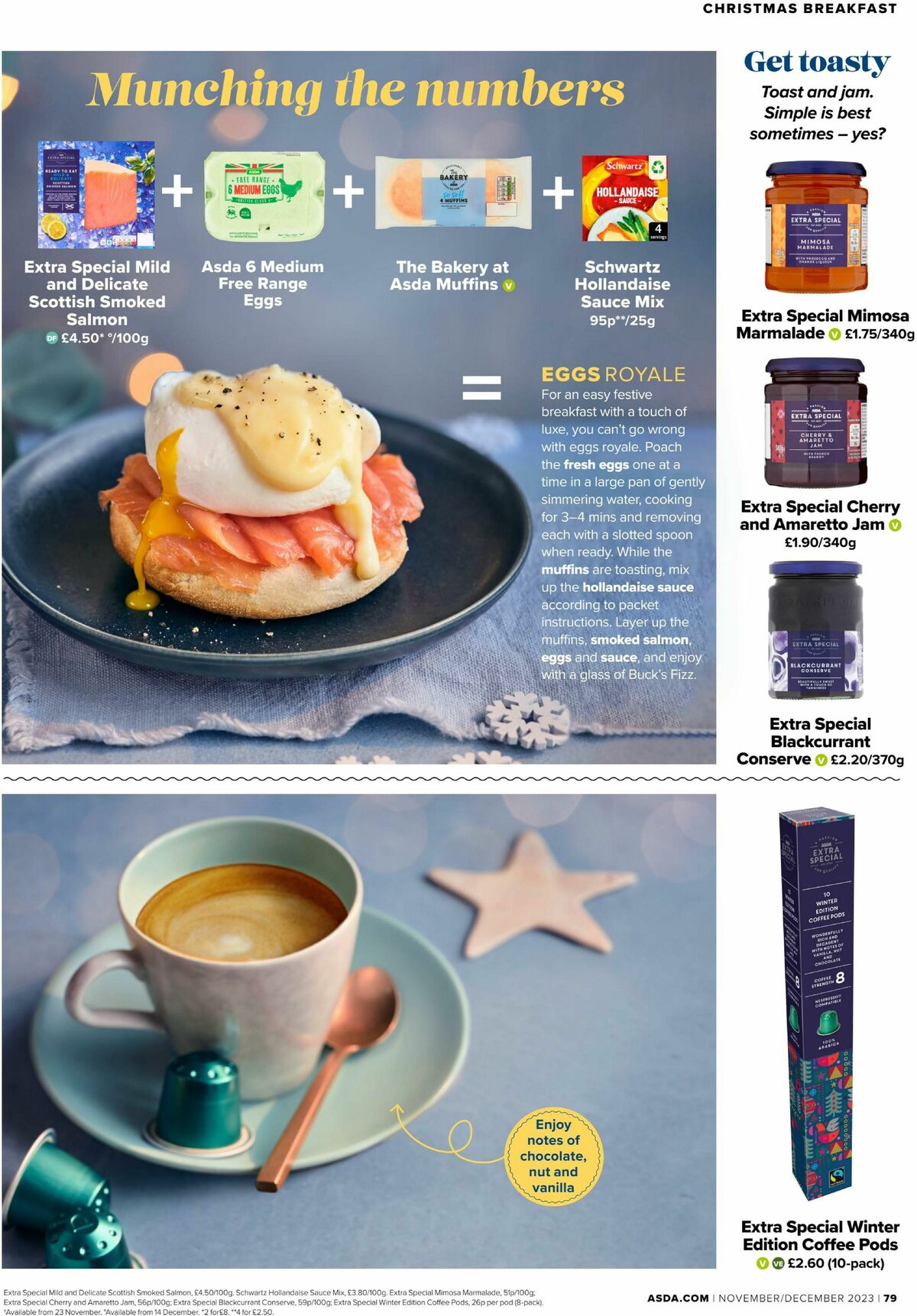 ASDA Magazine November/December Offers from 1 November